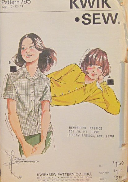 GIRLS BLOUSE