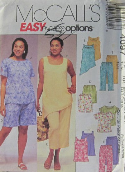 WOMENS TOP TUNICS SHORTS AND CAPRI PANTS