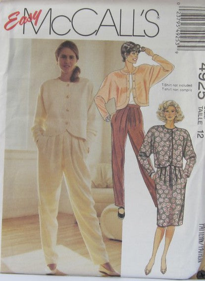 MISSES JACKET SKIRT AND PANTS