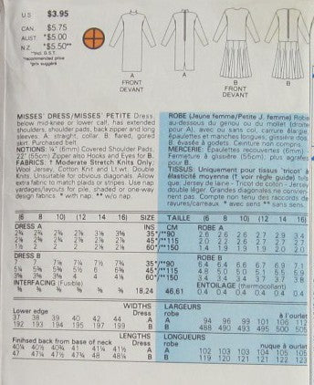MISSES/MISSES PETITE DRESS