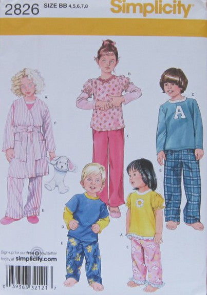 TODDLERS' AND CHILD'S PAJAMAS AND ROBE
