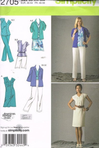 MISSES WOMEN DRESS OR TOP PANTS OR SHORTS AND JACKET