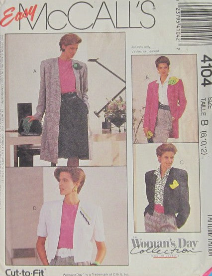 MISSES COAT OR JACKET