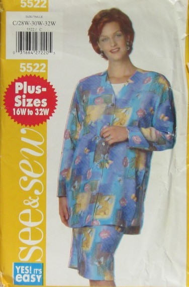 WOMEN'S/WOMEN'S PETITE JACKET & SKIRT