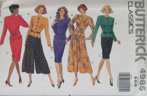 MISSES/MISSES PETITE TOP SKIRT AND CULOTTES