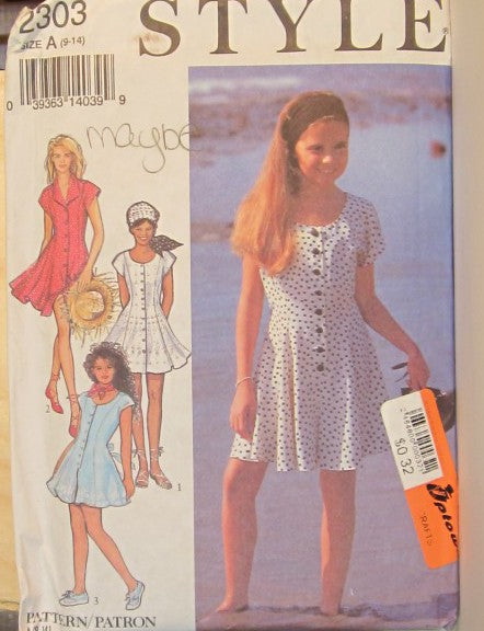 CHILDRENS DRESSES AND PLAYSUIT