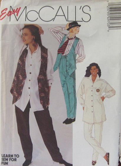 MISSES VEST SHIRT AND PANTS