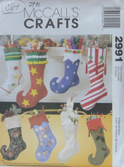 CHRISTMAS STOCKINGS CUT