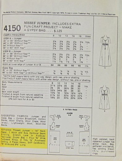 MISSES' JUMPER