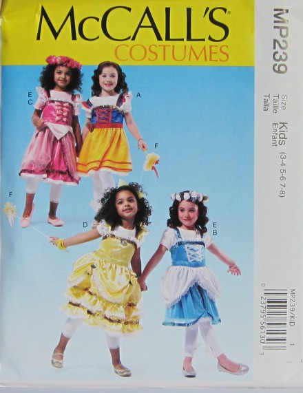 CHILDRENS APRONS HEADPIECE AND WAND