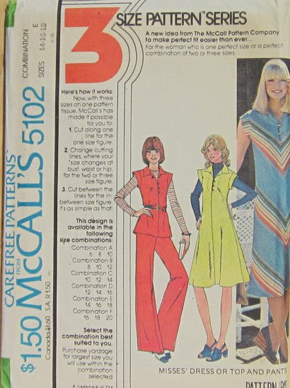 MISSES DRESS OR TOP