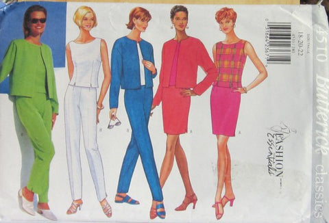 MISSES/MISSES PETITE JACKET TOP SKIRT AND PANTS