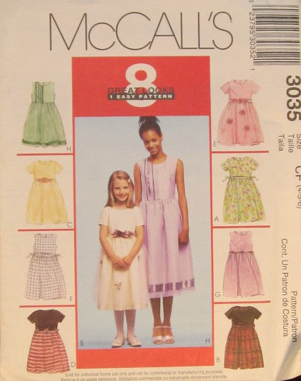 CHILDRENS AND GIRLS DRESS