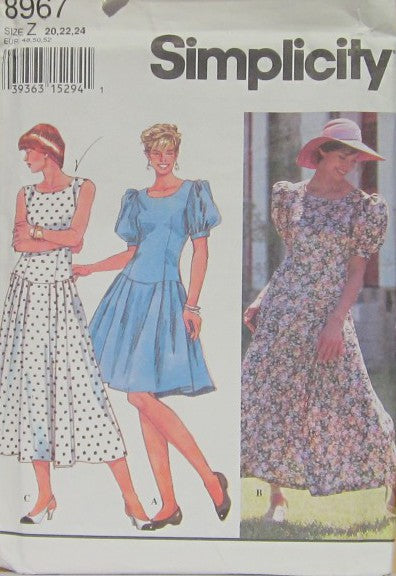 MISSES'/MISS PETITE DRESS IN TWO LENGTHS