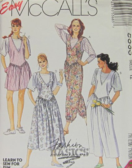 MISSES' JUMPSUITS IN THREE LENGTHS, JUMPER AND T-SHIRT
