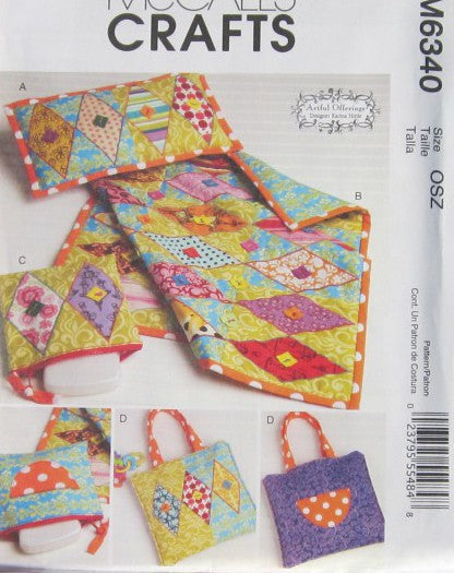 PILLOW QUILT ZIP CASE DIAPER BAG/TOTE