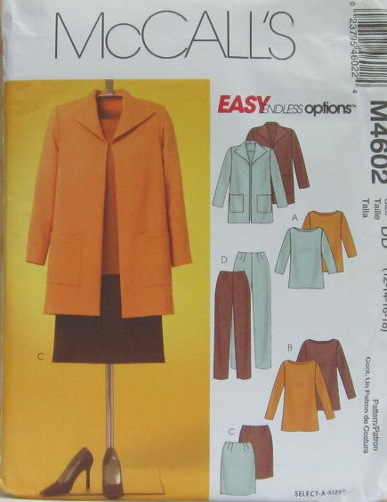 MISSES/MISS PETITE JACKET TOP TUNIC SKIRT AND PANTS