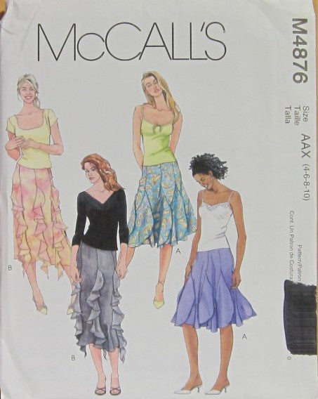 MISSES' SKIRT IN TWO LENGTHS