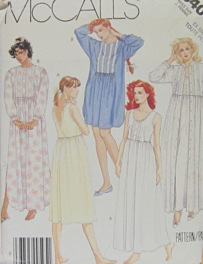 MISSES' ROBE AND NIGHTGOWNS