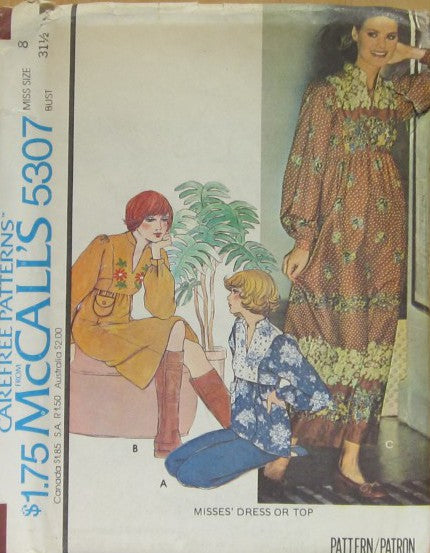 MISSES' DRESS OR TOP