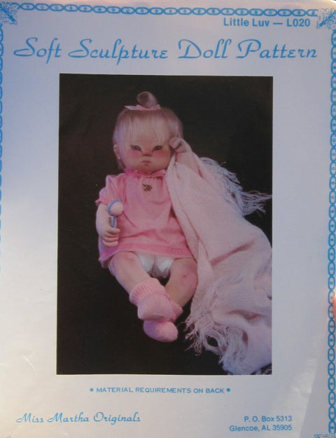SOFT SCULPTURE DOLL PATTERN