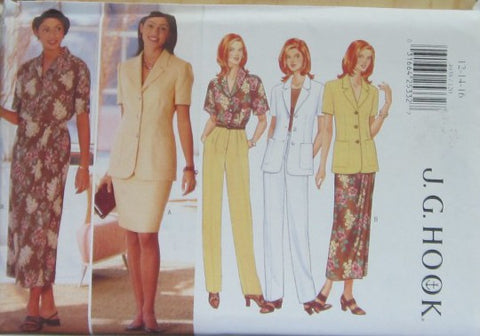 MISSES JACKET  TOP SKIRT AND PANTS
