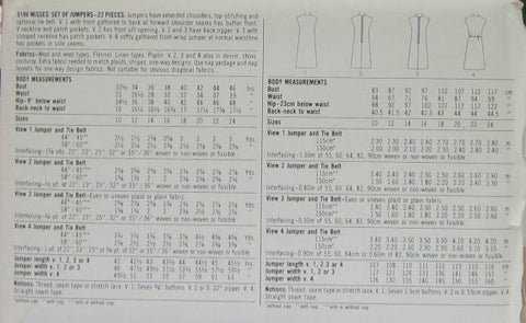 MISSES SET OF JUMPERS- 22 PIECES