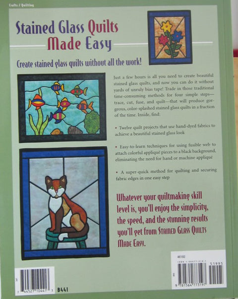 STAINED GLASS QUILTS MADE EASY