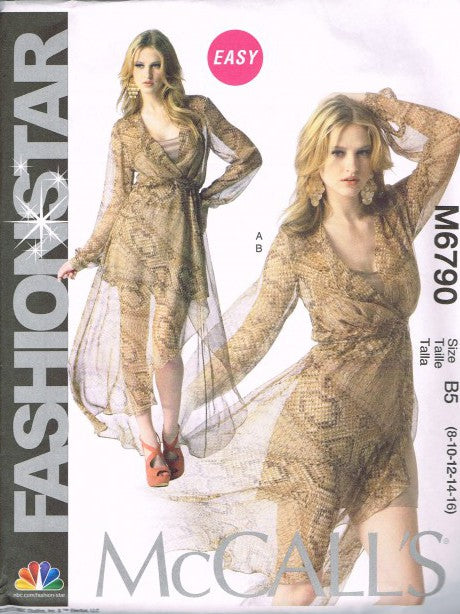 MISSES' DRESS AND SLIP