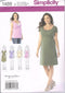 MISSES' MATERNITY AND NURSING KNIT DRESS OR TOP