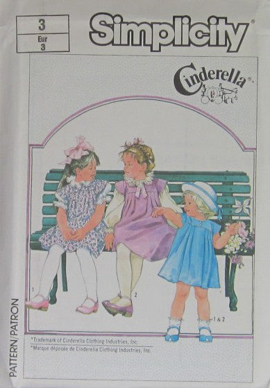 TODDLERS' DRESS OR JUMPER AND BLOUSE