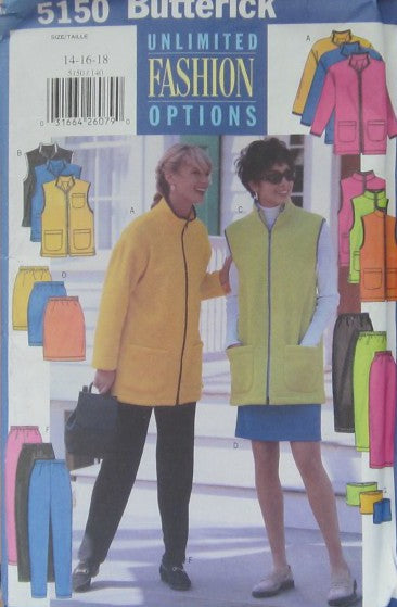 MISSES/MISSES PETITE JACKET VEST SKIRT PANTS AND TUBE