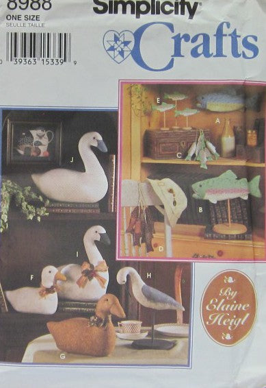DUCK FISH SWAN WATER BIRD ROOM ACCESSORIES