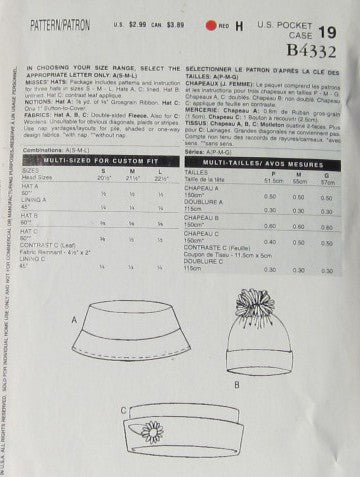 MISSES HATS