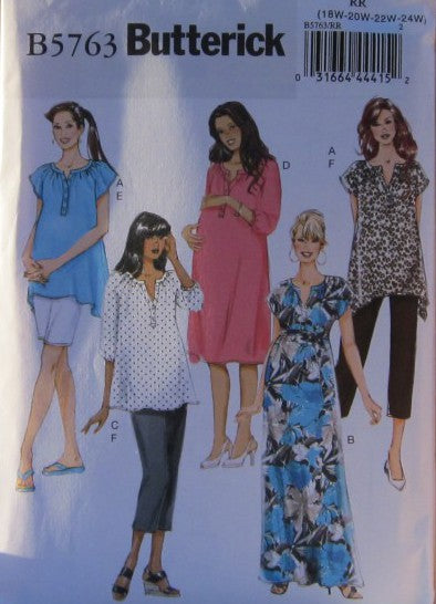 MISSES/WOMENS MATERNITY TOP DRESS BELT SHORTS AND PANTS