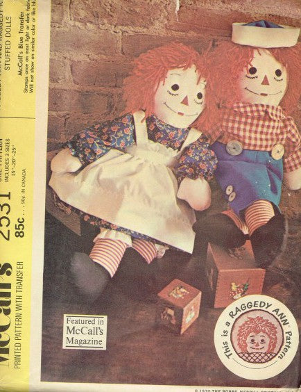 RAGGEDY ANN AND ANNDY
