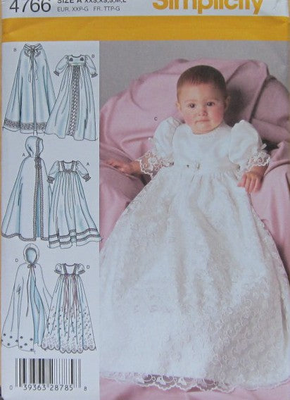 BABIES CHRISTENING DRESS AND CAPE