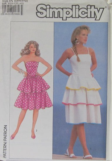 MISSES' DRESS  ADJUSTABLE FOR MISS PETITE