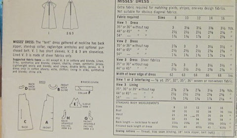 MISSES DRESS