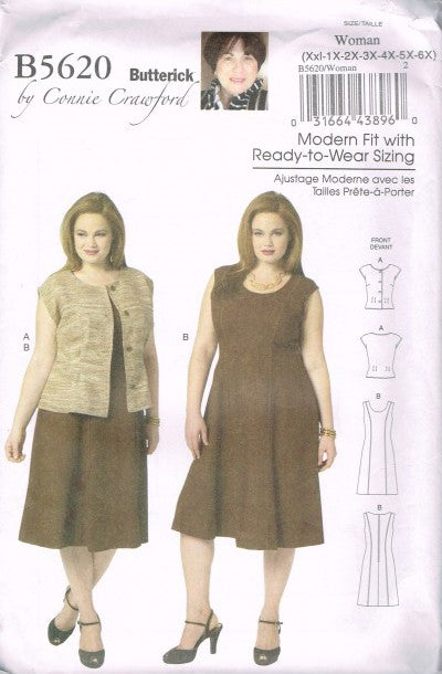 MISSES'/WOMEN'S JACKET AND DRESS CONNIE CRAWFORD