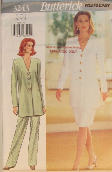 MISSES/MISSES PETITE TUNIC SKIRT AND PANTS