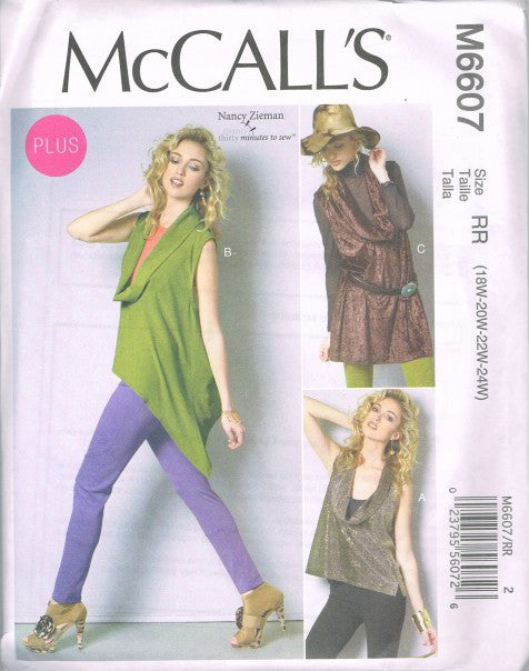 MISSES'/WOMEN'S TOP AND TUNIC