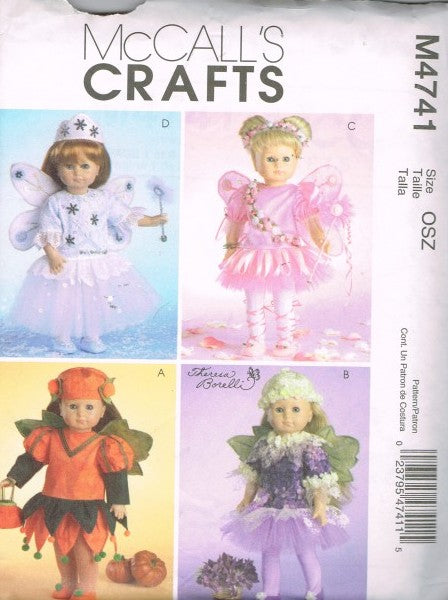 18 INCH DOLL FAIRY COSTUMES