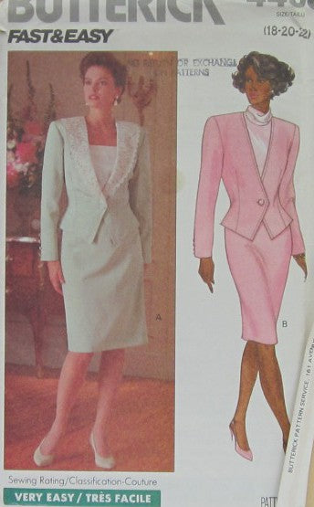 MISSES JACKET AND SKIRT