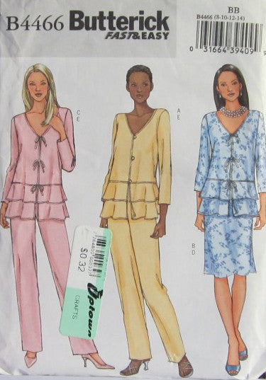 MISSES/MISSES PETITE TOP SKIRT AND PANTS