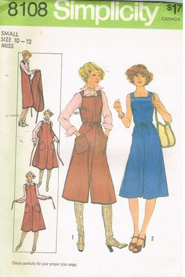 MISSES BACK WRAP PANTDRESS IN TWO LENGTHS