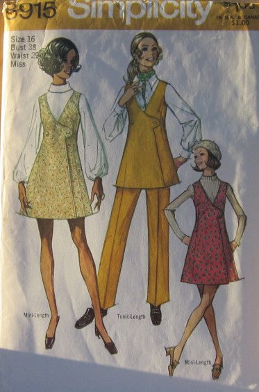 MISSES MINI-JUMPER OR TUNIC AND PANTS