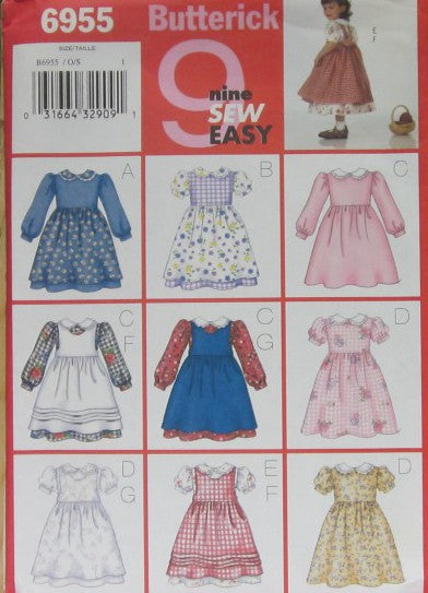 TODDLERS DRESS AND PINAFORE