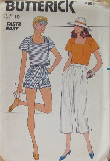 MISSES TOP PANTS AND SHORTS