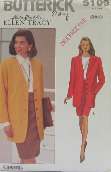 MISSES JACKET AND SKIRT